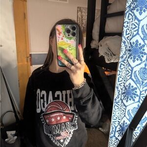 Nasty Gal Black Sweatshirt